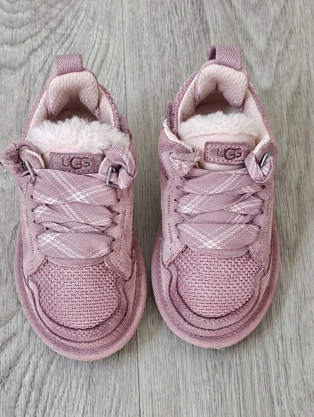 UGG T Lowmel Pink Dawn Toddler Girls Sneakers Size 8 US 7 UK 25 EU With Box